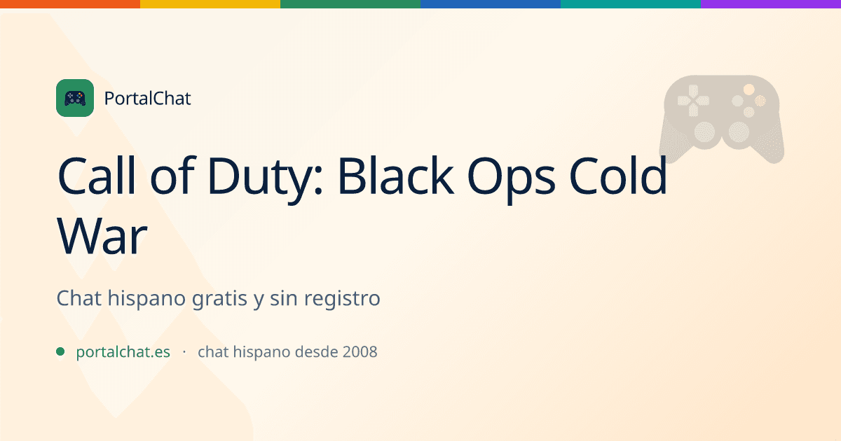 Portada Call of Duty: Black Ops Cold War